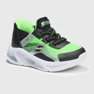 S Sport Skechers Toddler Myles Sneakers Size 11T Lime Green Light