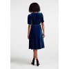 Moves Like A Dance Velvet Midi Dress - 2 of 3