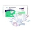 Seni Super Plus Adult Incontinence Brief M Heavy Absorbency Breathable / Overnight, S-ME25-BP1, Severe - 2 of 4