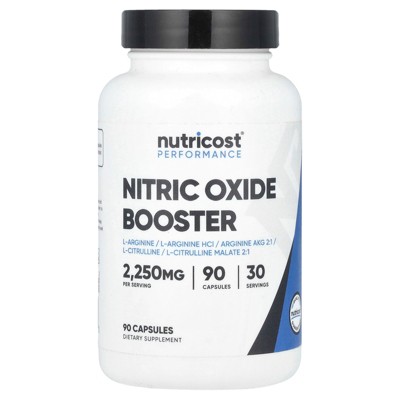 Nutricost Performance, Nitric Oxide Booster, 90 Capsules