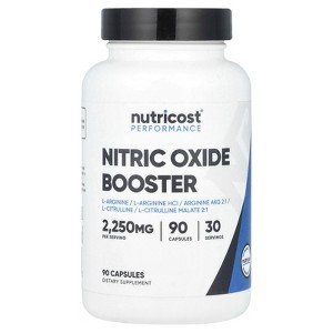 Nutricost Performance, Nitric Oxide Booster, 90 Capsules - 1 of 2