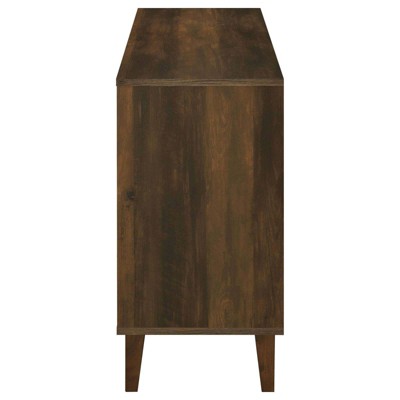 Torin Dark Pine Rustic 2-Door Wood Accent Cabinet