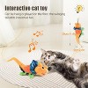 Potaroma Cat Toys, Touch Activated Flapping Chirping Lizard Kitten Toy - 2 of 3