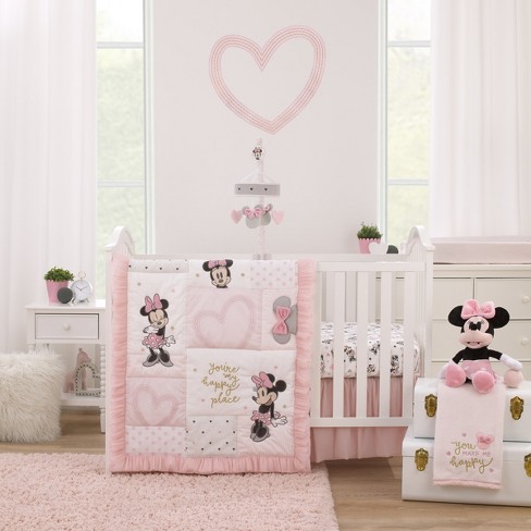 Minnie mouse 2025 crib set target