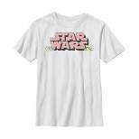 Boy's Star Wars Easter Themed Chest Logo T-Shirt