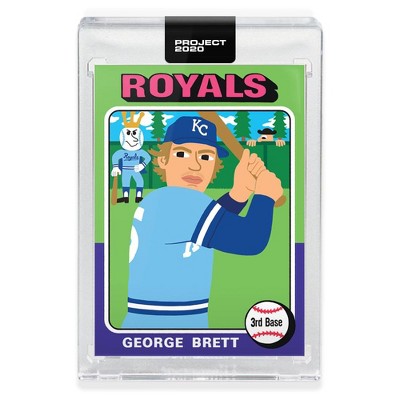 Topps Topps PROJECT 2020 Card 102 - 1975 George Brett by Keith Shore