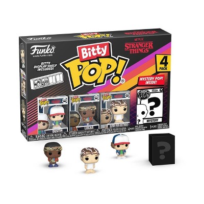 Funko Bitty POP! Stranger Things Season 1 Dustin Figures - 4pk