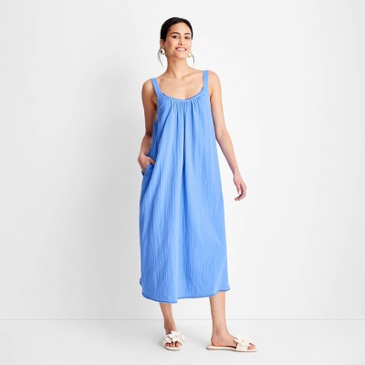 Women's Sleeveless Low Back Maxi Dress - Future Collective™ with Jenny K. Lopez