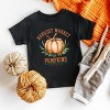 The Juniper Shop Harvest Market Pumpkins Local Organic Toddler Short Sleeve Tee - 4T - Black - 3 of 4