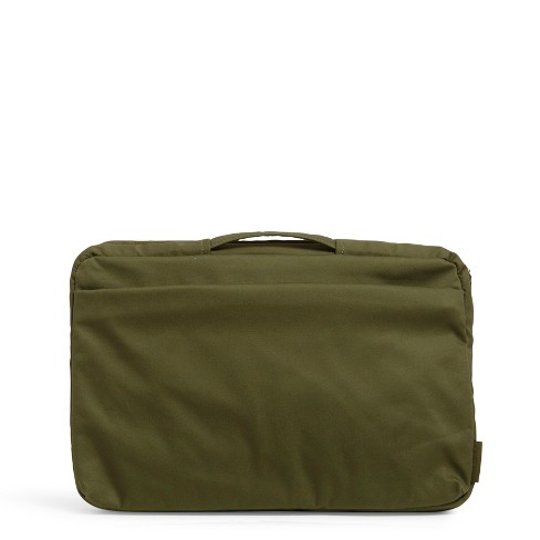 Green And Brown Official Look Laptop Bag