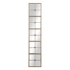 13.5" x 65" Metal Framed Wall Mirror Gold Finish - Storied Home: Modern Rectangular, No Assembly Required - 3 of 4