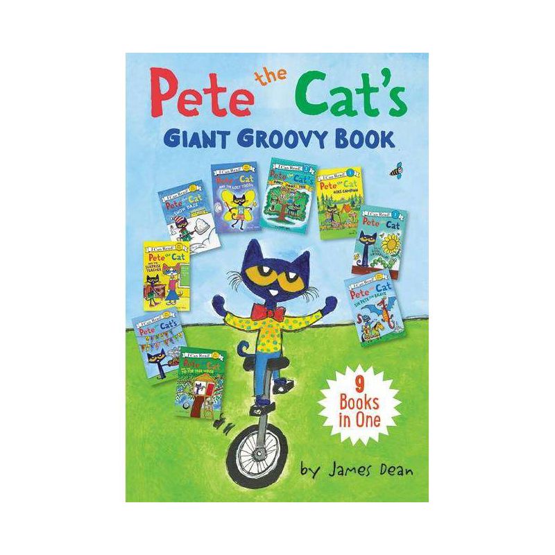 Pete the Cat's Giant Groovy Book : 9 Books in One -  by James Dean (Hardcover), 1 of 2