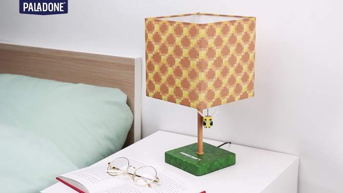 Minecraft Honeycomb Bee Table Lamp, 2 of 9, play video