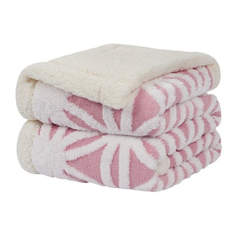 Target pink throw sale