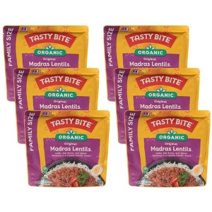 Tasty Bite Madras Lentils Family Size - Case of 6/17.7 oz - 1 of 4