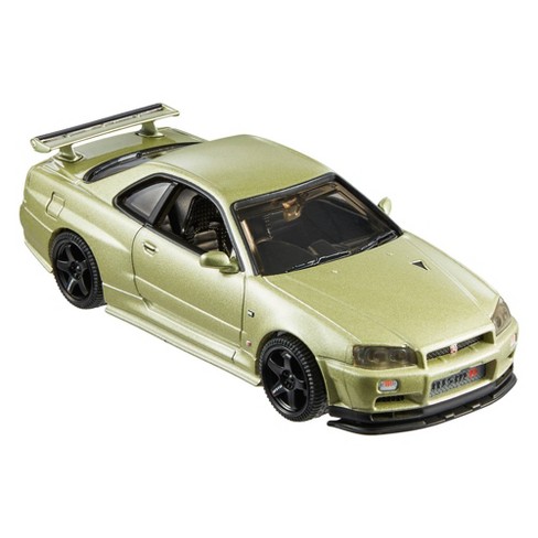 Hot Wheels Premium Nissan Skyline GTR34 V Spec with NISMO Parts Vehicle -  1:43 Scale