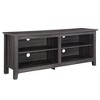 Cesicia Classic Open-Storage TV Stand for TVs up to 65" - 2 of 3