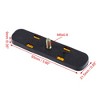 Unique Bargains M5x0.8 Universal Rectangular Screw-on Reflective Warning Reflector Orange 2 Pcs - 3 of 4