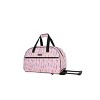 Betsey Johnson Wheeled Weekender Bag - 4 of 4