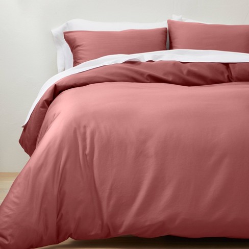 Victoria Blush Pink Zipper Bedding | Beddy's All Cotton / Queen