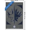Trends International NHL Winnipeg Jets - Logo 25 Framed Wall Poster Prints - 3 of 4