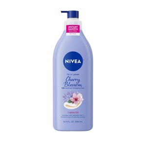 Nivea Oil Infused Body Lotion with Cherry Blossom and Jojoba Oil - 16.9 fl oz - 1 of 4