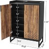 Tribesigns 5-tier Shoe Rack Organizer Cabinet - 3 of 4