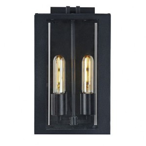 Artcraft Lighting Waterville 2 - Light Wall Light in  Matte Black - 1 of 4