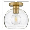Lark Rumi 1 - Light Flush Mount in  Lacquered Brass - 3 of 4