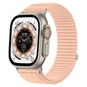 HTUTWOO Nylon Loop Apple Watch Band, Sport Woven Strap 38/40/41/42/44/45/49mm for iWatch Series 11 10 9 8 7 6 5 4 3 2 1 SE Ultra for Women Men - 1 of 4