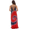 Riviera Sun Womens Maxi Dress  Tie Die Spaghetti Strap Long Sundress  Summer Dresses - 3 of 3