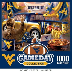 MasterPieces 1000 Piece Jigsaw Puzzle - NCAA WVU Mountaineers Gameday - 1 of 4