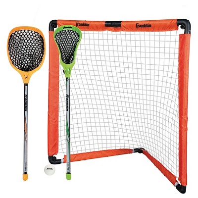 Franklin Sports Youth Lacrosse Goal & Stick Set