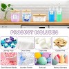 3+2 Pack Laundry Pods Containers, Dryer Sheet Holder and Detergent Dispenser Set with Lids and Labels for Scent Booster, Powder, Pods - 3 of 4