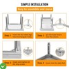 Equipment Grill Stand Table | Stainless Steel 36"x30"x24" | 1000 lbs Top Shelf 220 lbs Bottom Shelf - 4 of 4
