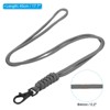 Unique Bargains Polyester Wear-resistant Lightweight ID Card Neck Lanyards with Hooks 3 Pcs - 2 of 4