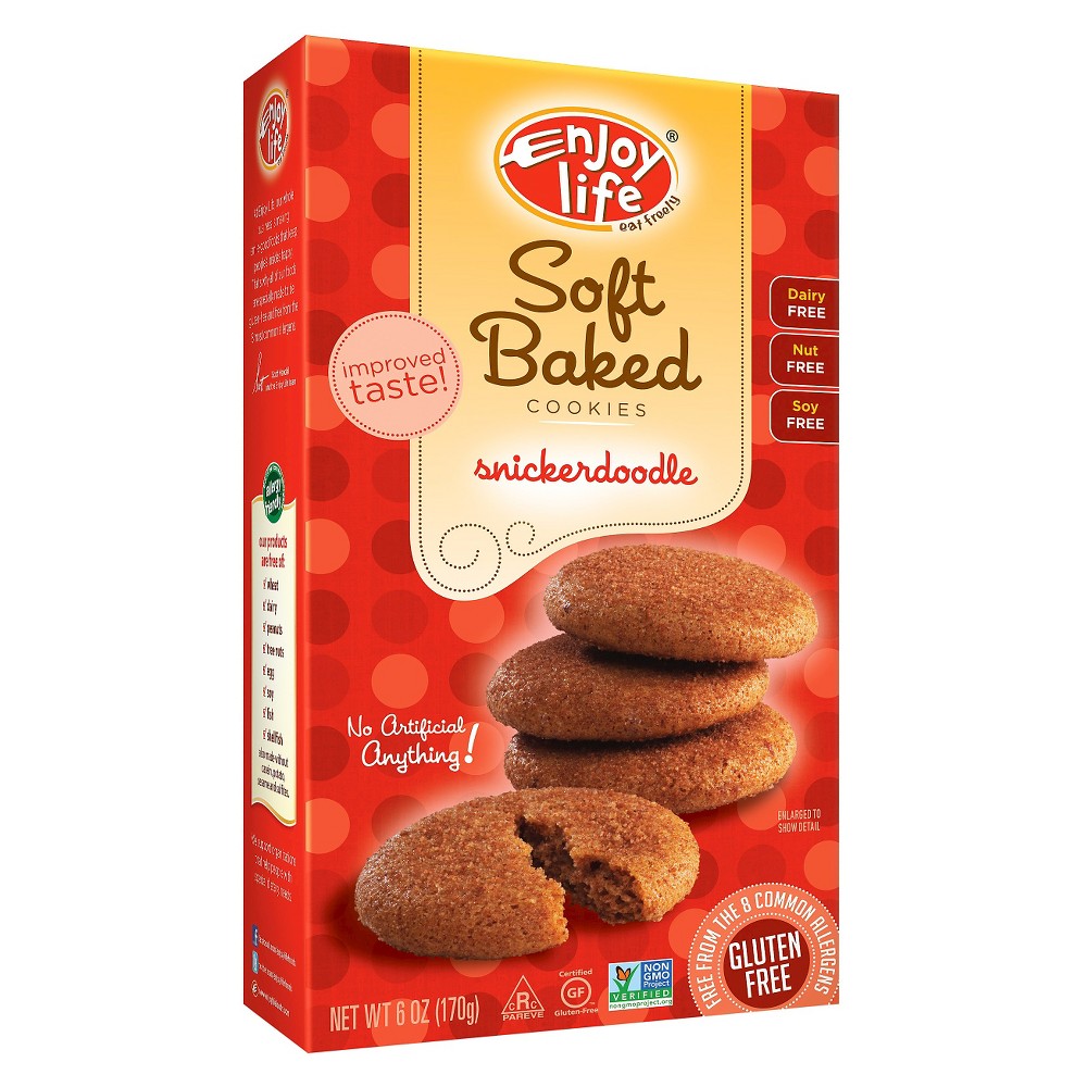 UPC 853522000184 product image for Enjoy Life Soft Baked Snickerdoodle Cookies 6 oz | upcitemdb.com