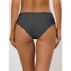 Allegra K Women's Unlined No Show Stretch Solid Invisible Briefs - 2 of 4