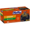 Hefty Strong Lawn & Leaf Drawstring Trash Bags - 39 Gallon - 24ct