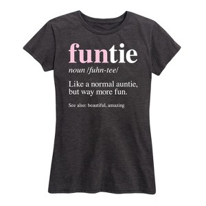 Women's - Instant Message - Funtie Short Sleeve Graphic T-Shirt - 1 of 4