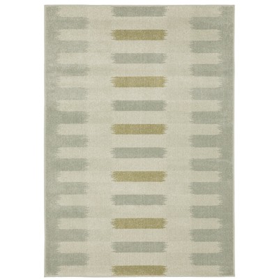 Oriental Weavers Branson BR09A Beige/ Grey Indoor Area Rug - 6'7" x 9'2"