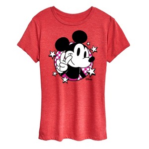Women's - Disney - Mickey & Friends Short Sleeve Graphic T-Shirt - 1 of 4