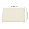 Unique Bargains Canvas Blank Zip DIY Home Travel Storage File Bag 4 Pcs - 2 of 3