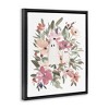 Stupell Industries Little Floral Ghosts Floating Frame Canvas Art - 2 of 4