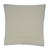 Saro Lifestyle Embroidered Sea Horse Pillow - Down Filled, 18" Square, Aqua - 2 of 3