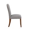 NicBex 2 Piece Set Dining Chair with Wood Legs Modern Upholstered Padded Seats Dining Room Furniture,Gray - 3 of 4