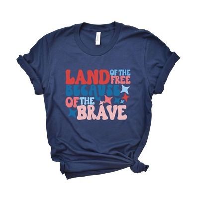 Simply Sage Market Women's Land Of The Free Bubble Short Sleeve Graphic Tee