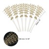 Unique Bargains No Fading Plastic Decorations Pearl String Bouquet 60 Pcs - 2 of 4