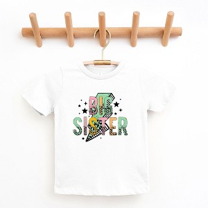 The Juniper Shop Big Sister Lightning Bolt Youth Short Sleeve Tee - 1 of 2