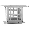 Chimney Cap, Outside Roof Rain Cap,Stainless Steel Fireplace Exhaust Cap, Exterior Stove Pipe Cap, Easy Installation, Adjustable Roof Cap for Vent - 3 of 4
